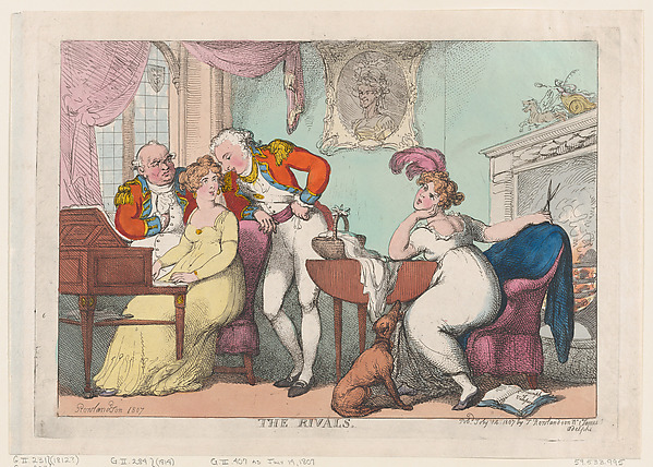 Thomas Rowlandson, The Rivals