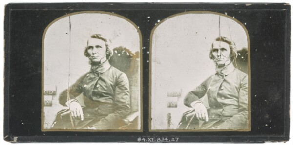 Unknown, [Unidentified British man with long muttonchops, seated]