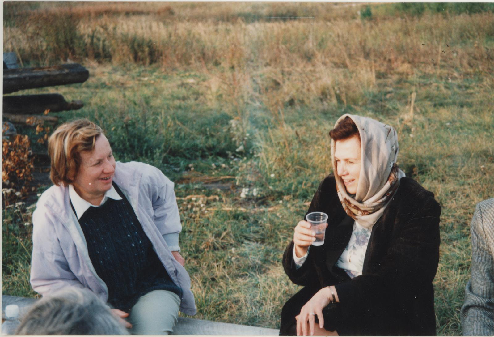 Krista (depicted) Border Hill, Restauraator S. Rebaste 50. sünnipäev 18.09.1999.a tema maakodus.