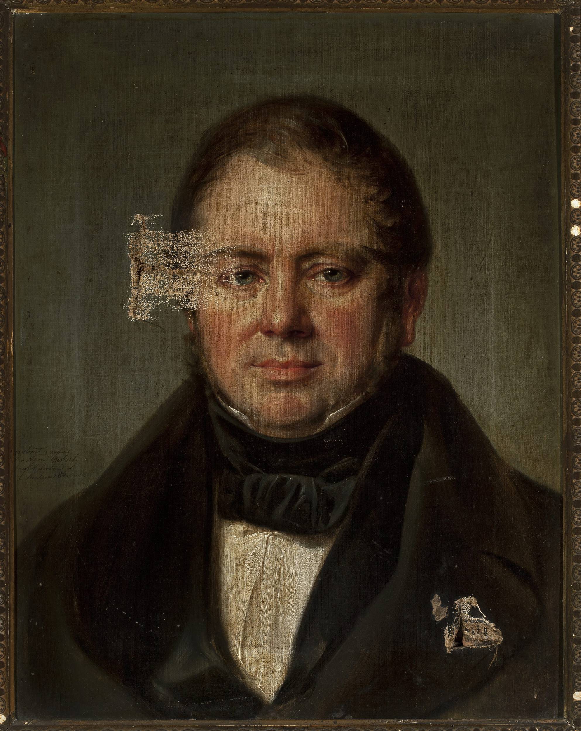 Jan Nepomucen Głowacki, Portrait of Mikołaj Tyrchowski, rector at St. Anne's Secondary School in Kraków