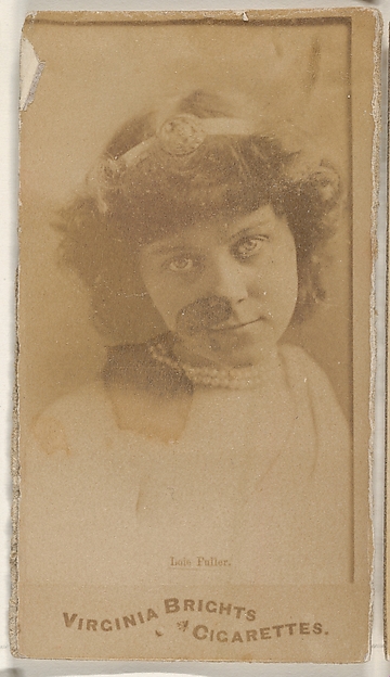 Allen & Ginter, Loie Fuller, from the Actors and Actresses series (N45, Type 1) for Virginia Brights Cigarettes
