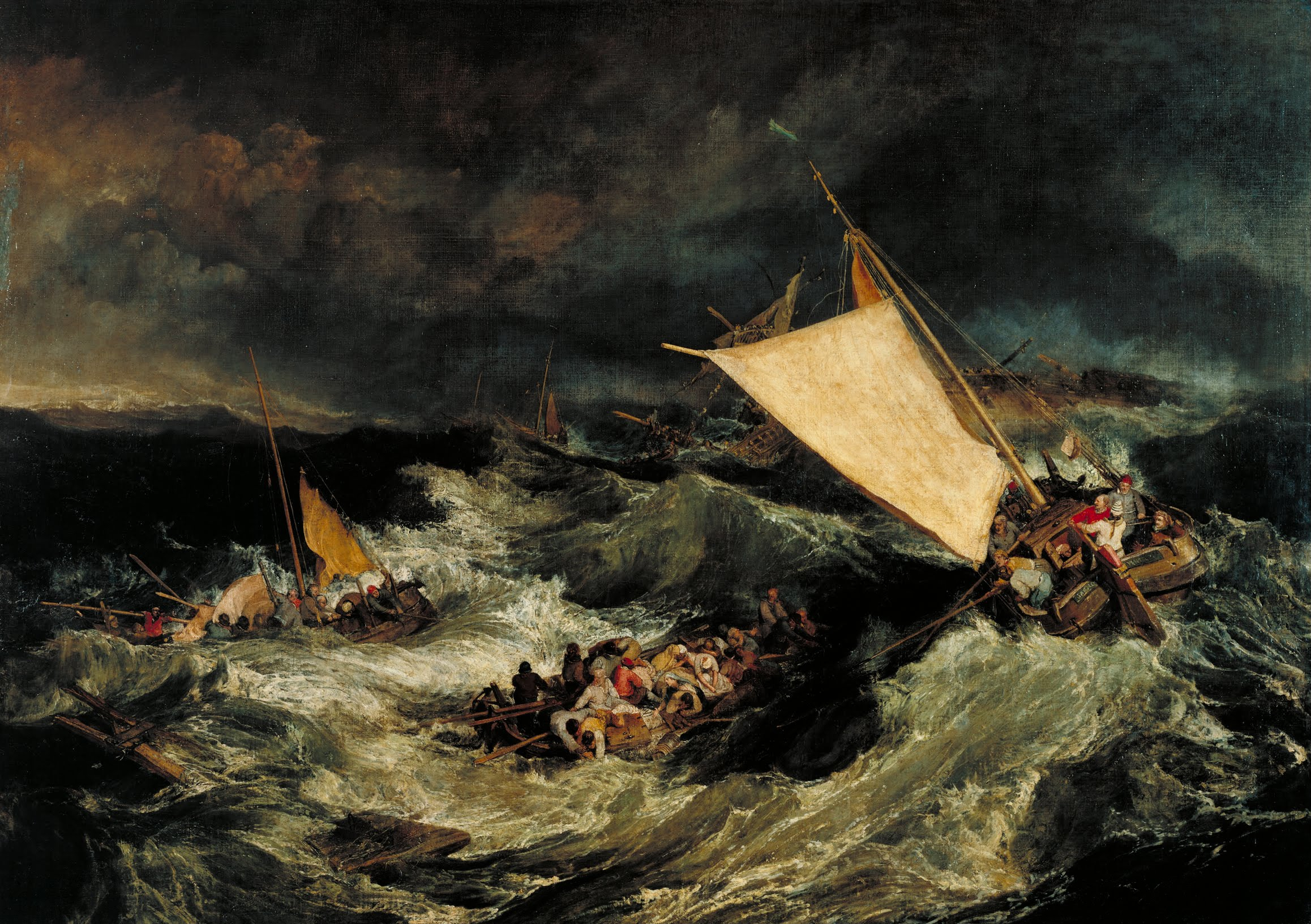 J. M. W. Turner, The Shipwreck