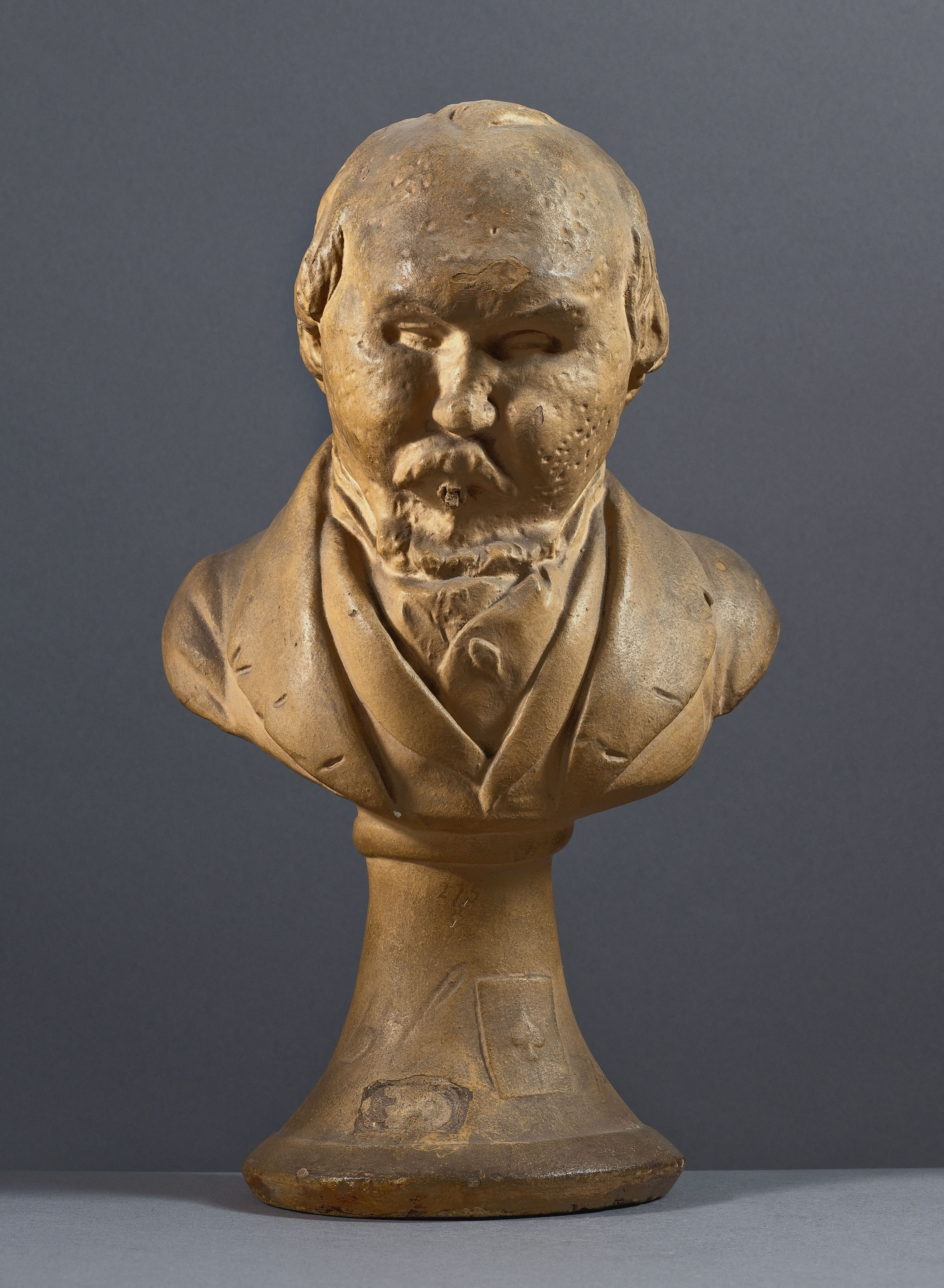 Jean Pierre Dantan, Portrait-charge d' Arnold-Joseph Blaes (1814-1892), clarinettiste