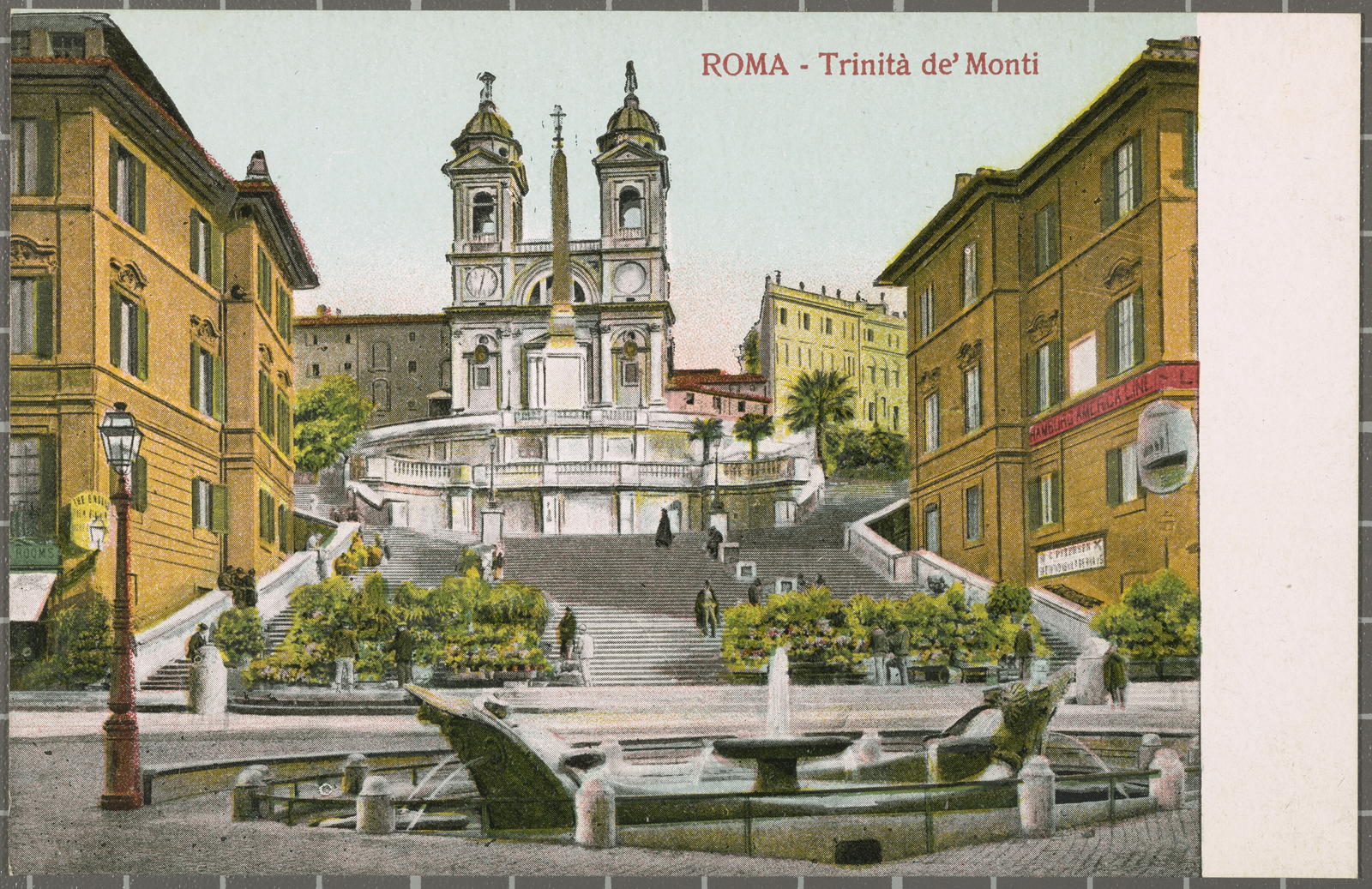 Desconegut, ROMA - Trinità de 'Monti