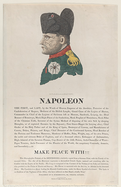 Thomas Rowlandson, Napoleon
