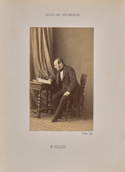André Adolphe-Eugène Disdéri, Monsieur Billault