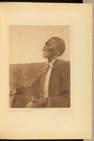 Edward S. Curtis, A Cheyenne Peyote Leader