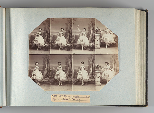 André-Adolphe-Eugène Disdéri, Mlle Mourawieff dans Néméa