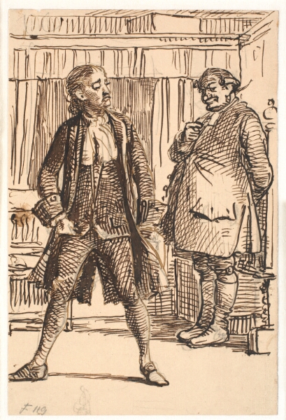 Wilhelm Marstrand, Erasmus Montanus og Per Degn
