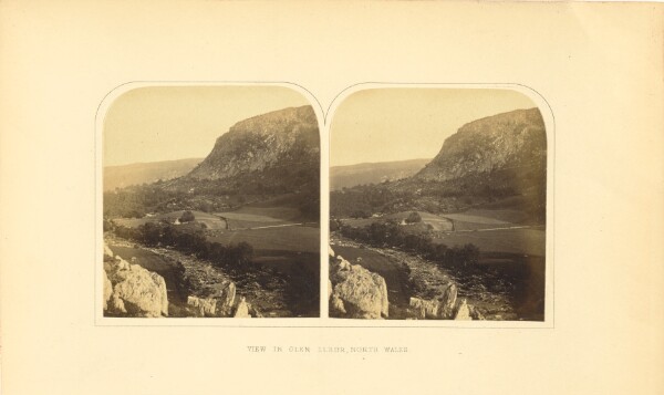 Roger Fenton, View in Glen Lledr, North Wales