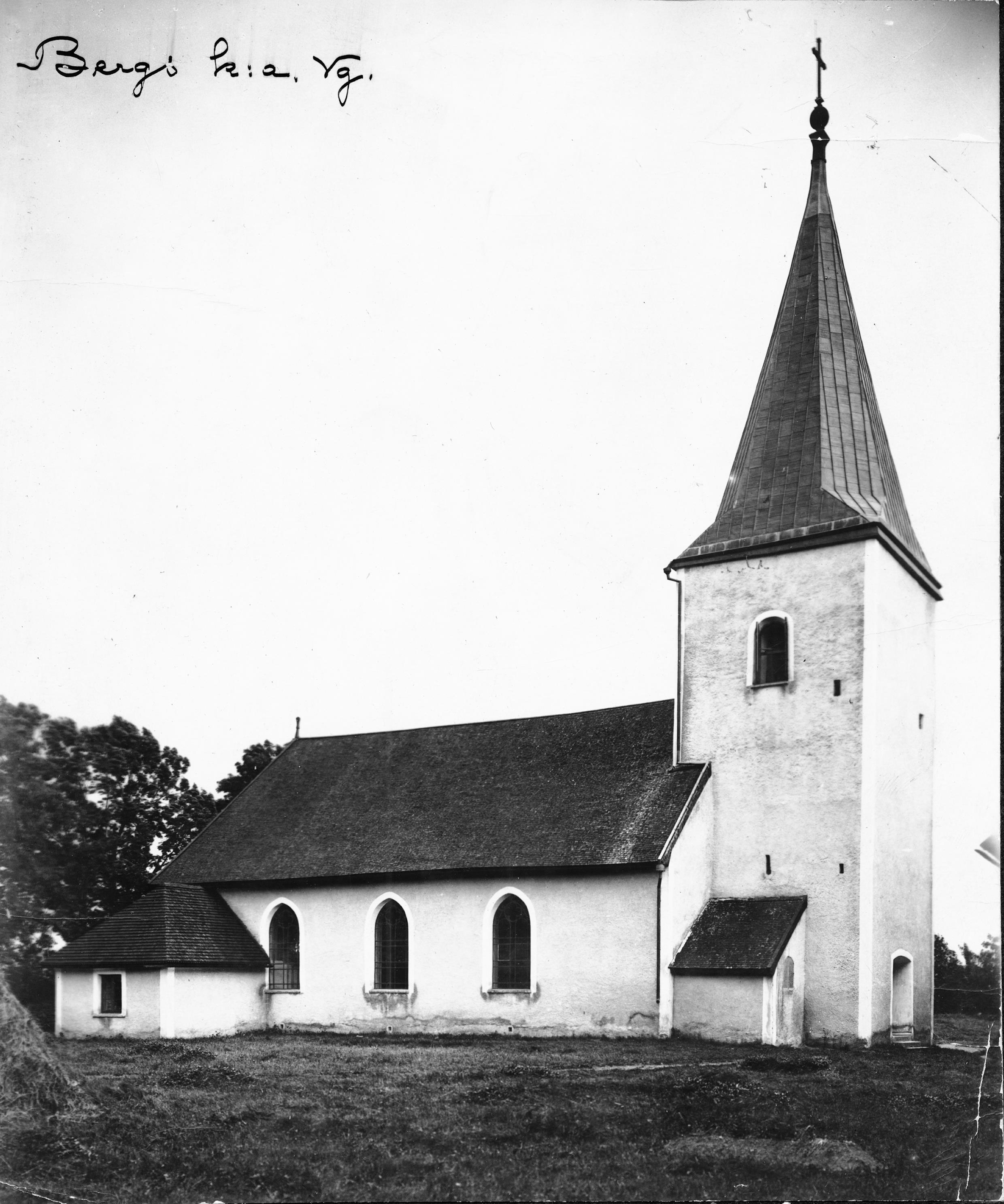 Ludvig Ericson, Bergs kyrka