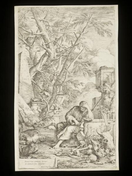Salvator Rosa, Democritus