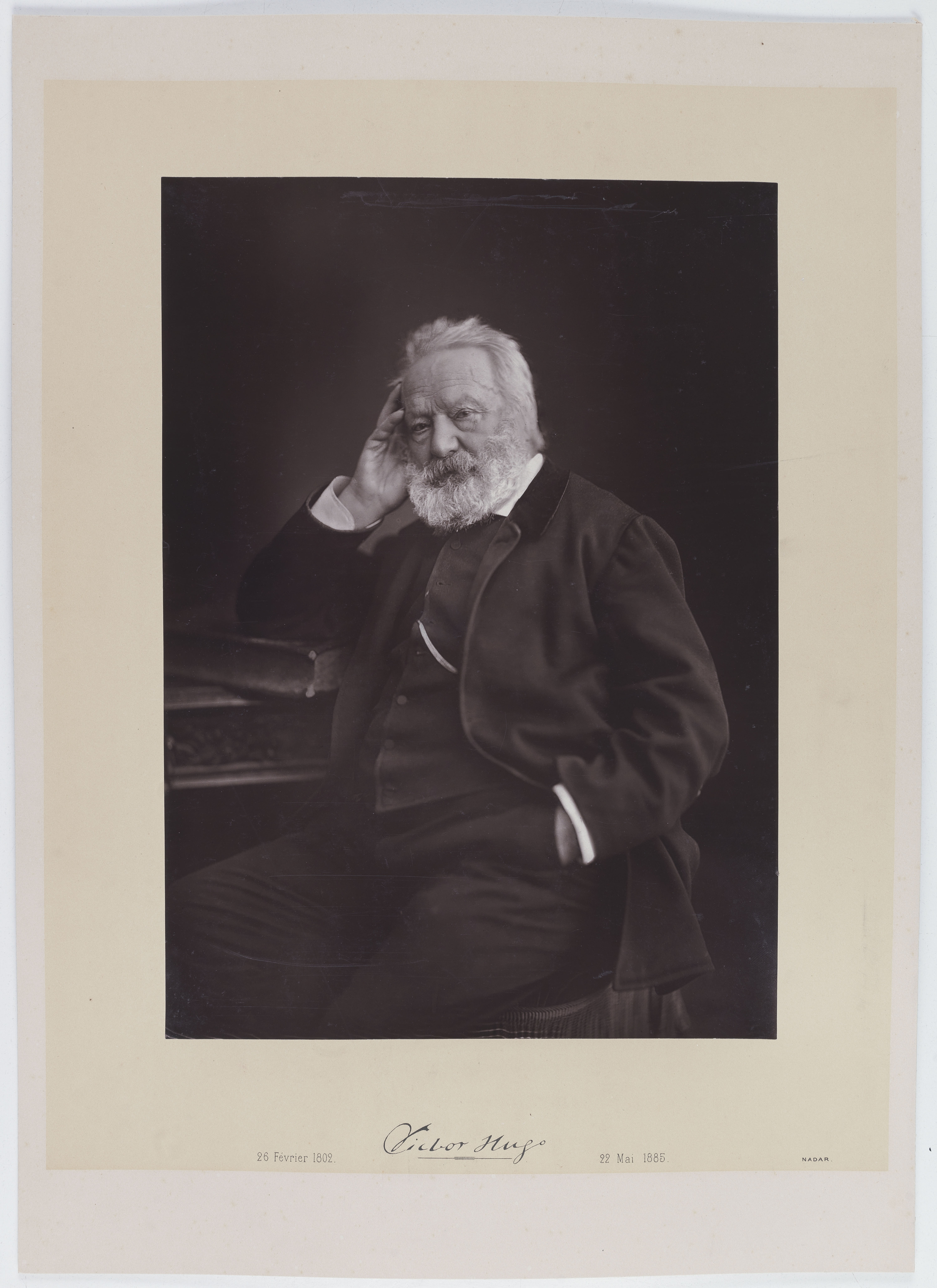Nadar, Victor Hugo, 26 Février 1802 - 22 Mai 1885.