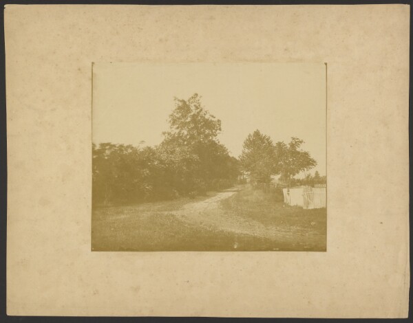 Unknown, [Landscape with dirt road]