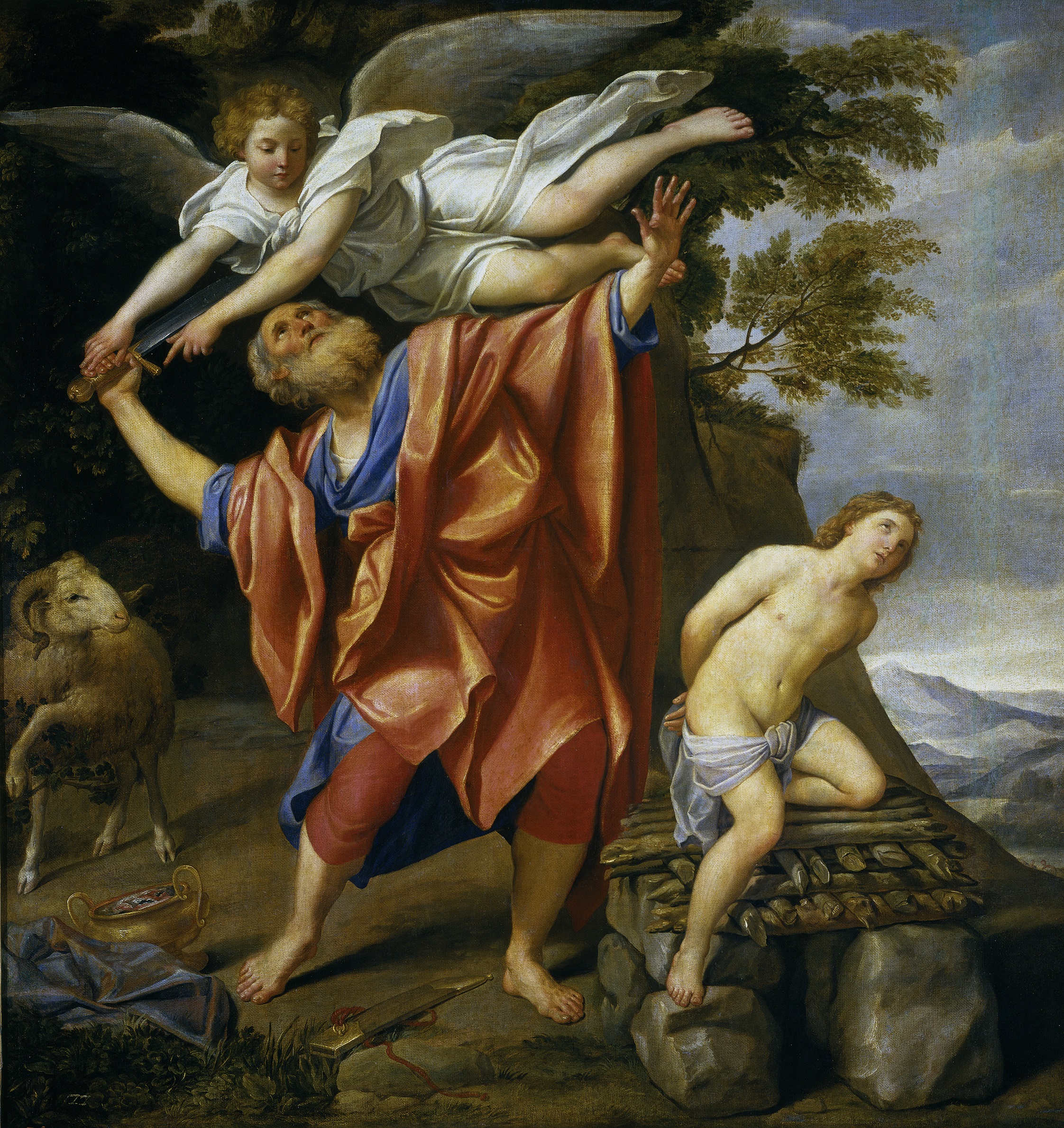 Domenichino, The Sacrifice of Abraham