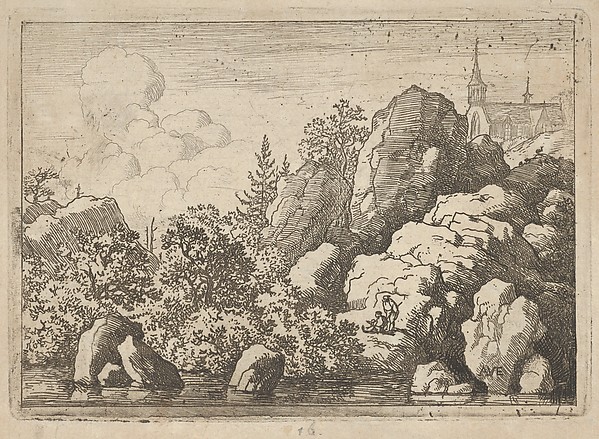 Allart van Everdingen, The Church on the Hill