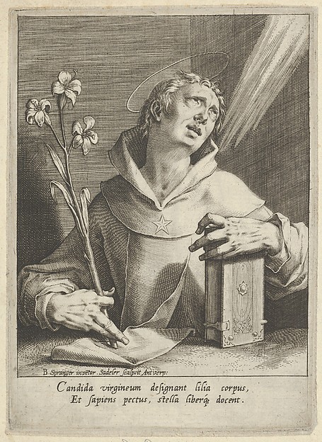 Johann Sadeler I, Saint Dominic