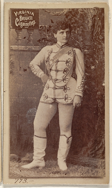 Allen & Ginter, Card 773, from the Actors and Actresses series (N45, Type 2) for Virginia Brights Cigarettes