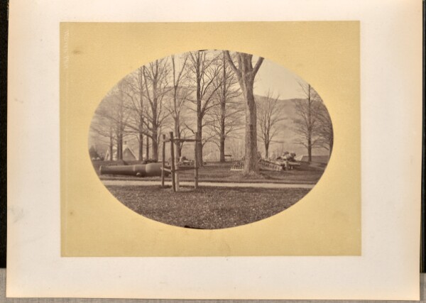 George Kendall Warren, [Artillery pieces and ammunition, West Point]