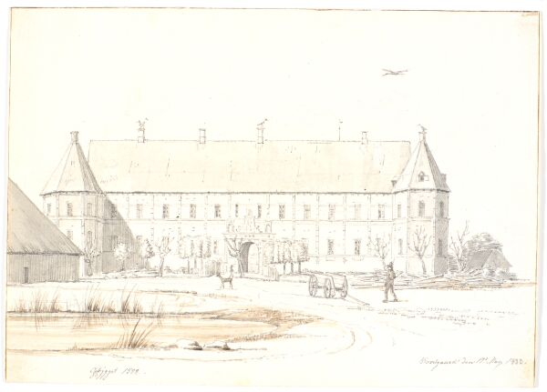 Martinus Rørbye, Herregården Voergaard