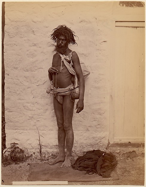 Unknown, [Man in Loincloth with Strands of Beads]
