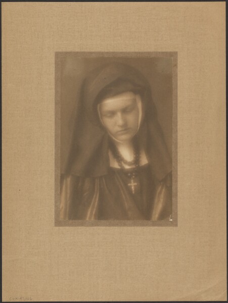Louis Fleckenstein, [Portrait of a Nun]
