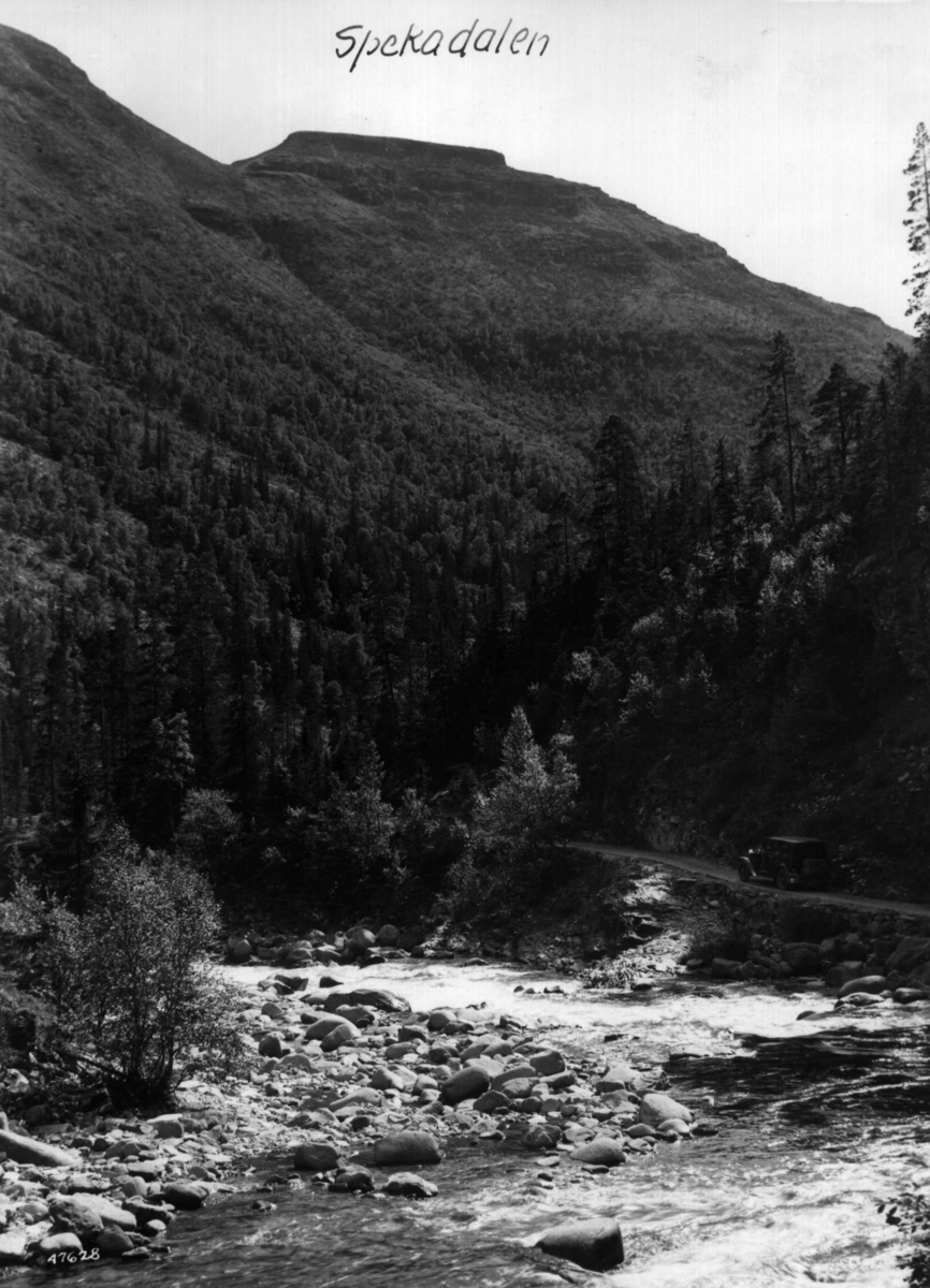 Anders Beer Wilse, Spekedalen, Brydal, Landskap