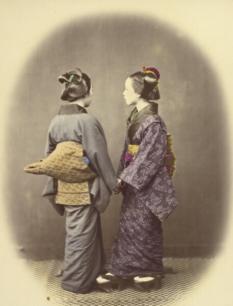 Felice Beato, Two Japanese Women