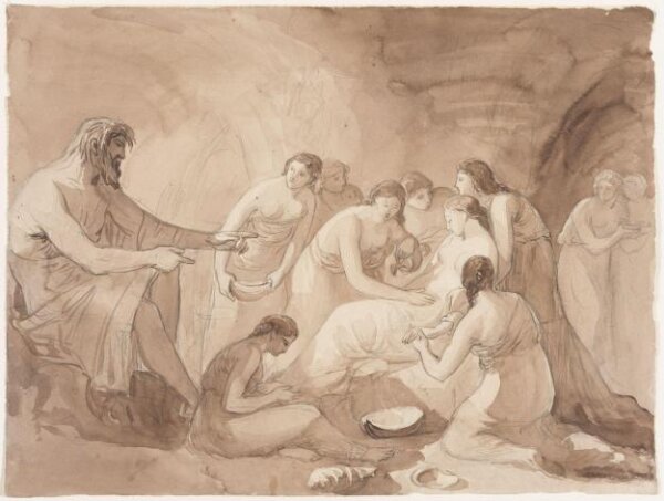 Unknown, Drawing by a member of the Sketching Society