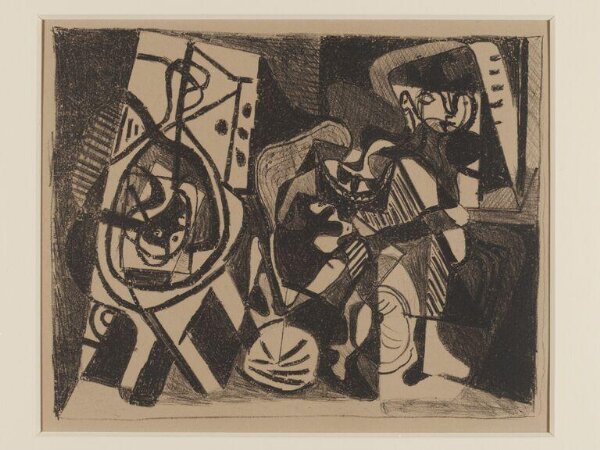 Pablo Picasso, Scène d'intérieur