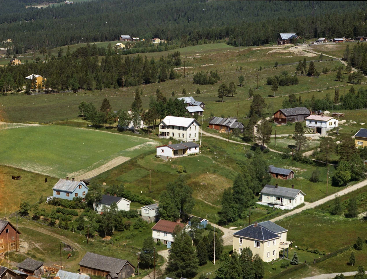 Widerøes Flyveselskap A/S, Oversikt over deler av Alvdal.