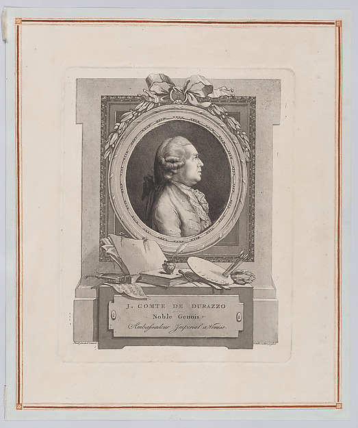 Giovanni David, Portrait of Count Giacomo Durazzo