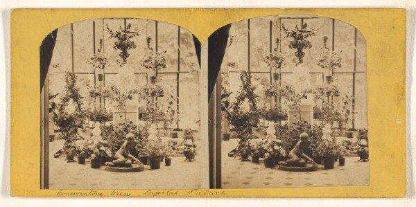 Unknown, [Conservatory View, Crystal Palace]