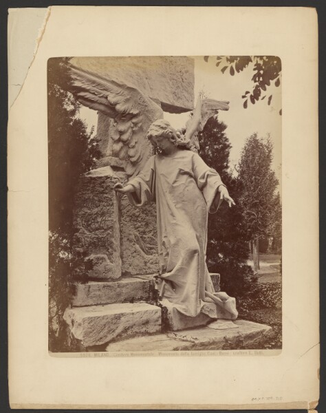 Unknown, Milano. Cimitero Monumentale. Monumento della famiglia Cavi-Bussi; scultore E. Butti