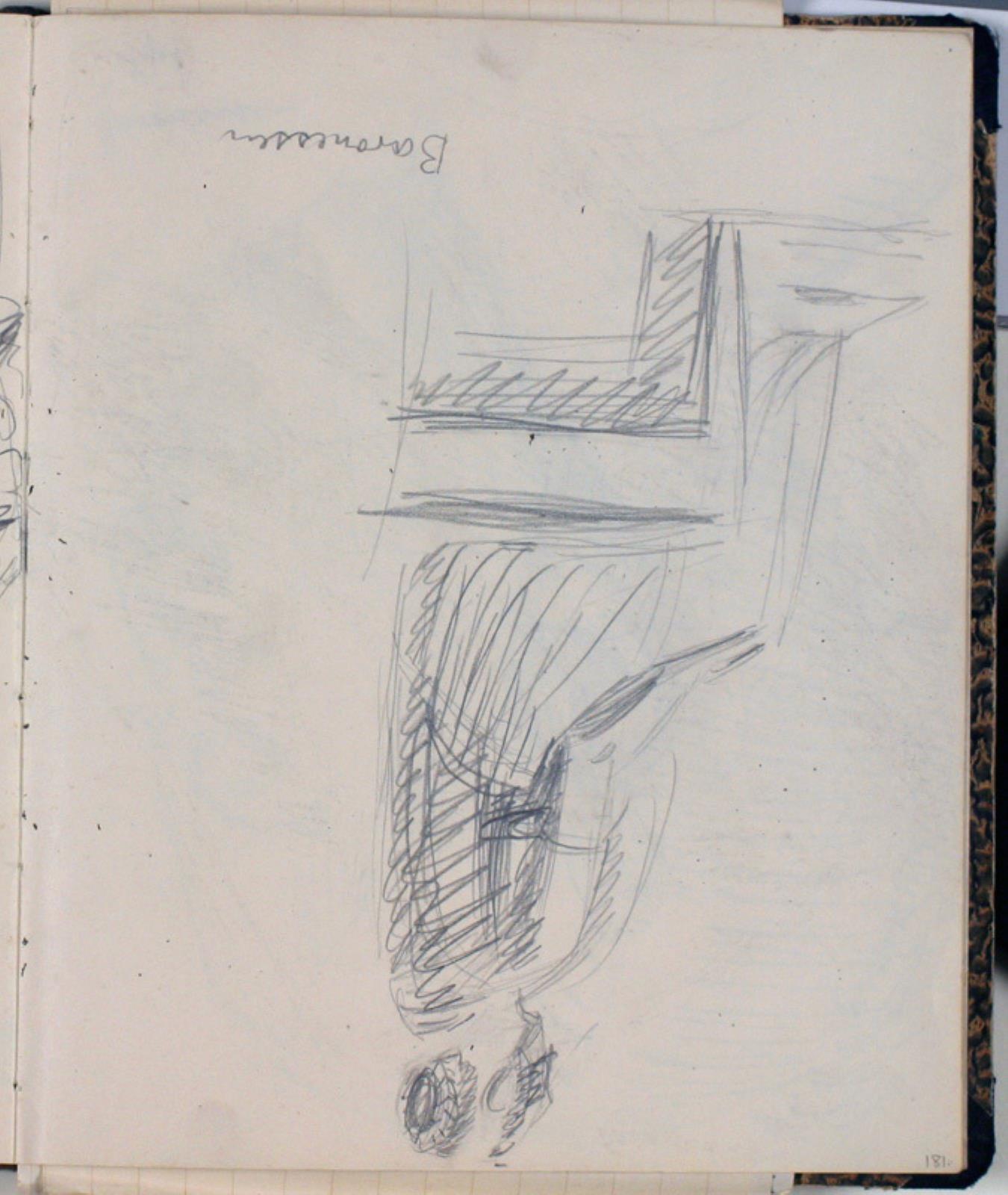 Niels Larsen Stevns, Studier af baronesse Stampe