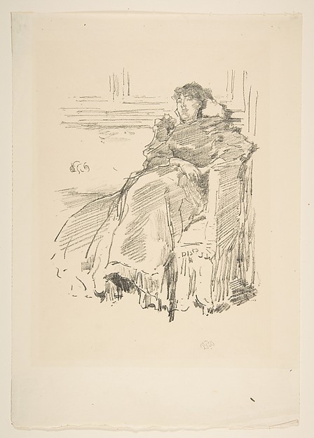 James McNeill Whistler, La Robe Rouge