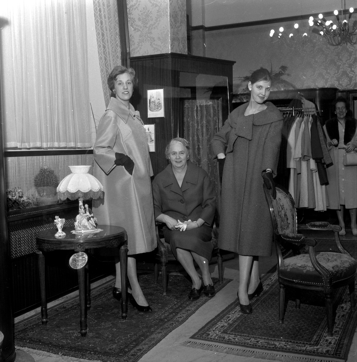 Örebro Kuriren, Örebrofredrikornas mannekänguppvisning. 8 april 1959.
