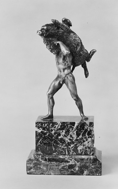 Antoine-Louis Barye, Hercules and the Erymanthian Boar