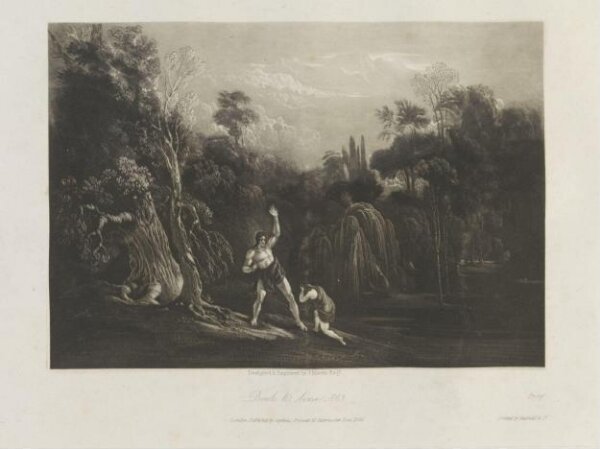 John Martin, Adam reproving Eve