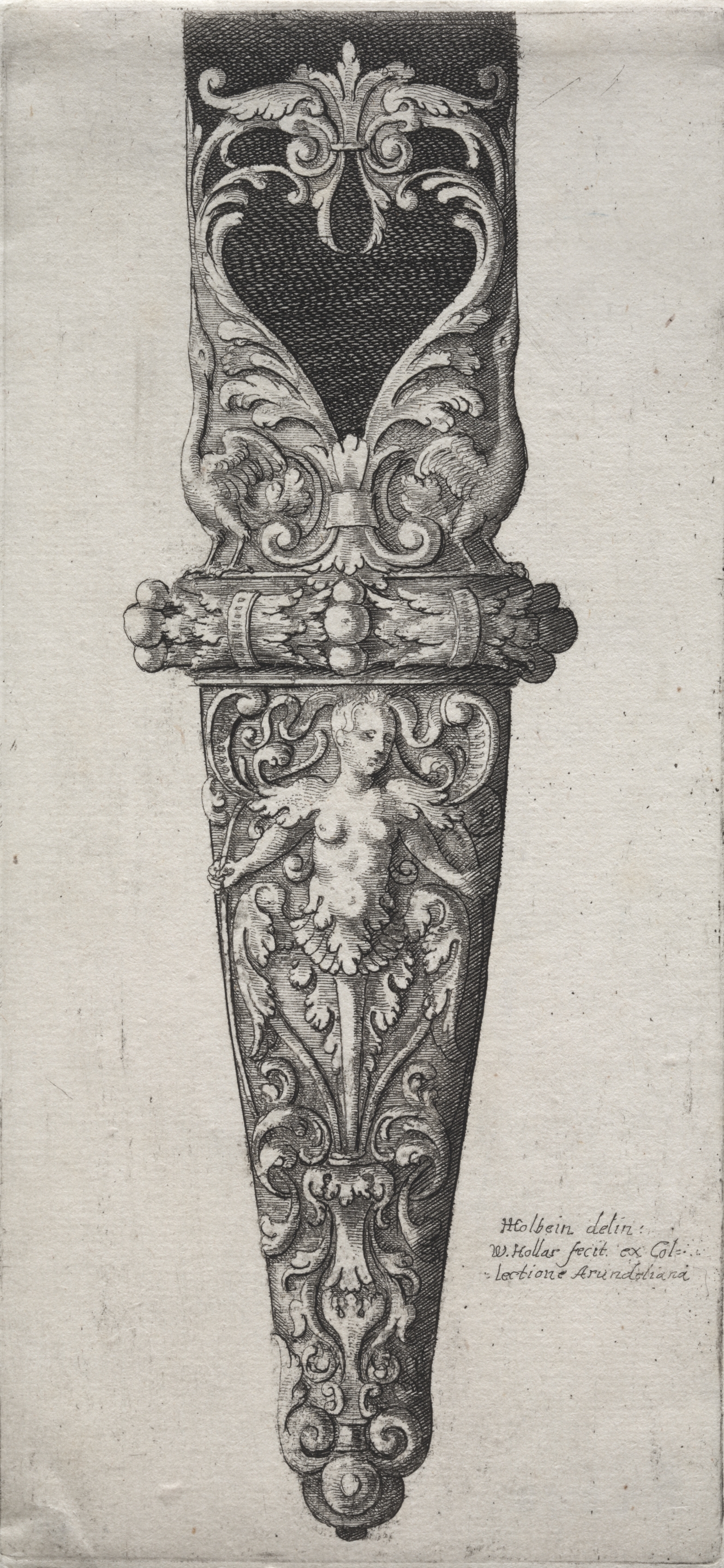 Wenceslaus Hollar, Design for Dagger Sheath