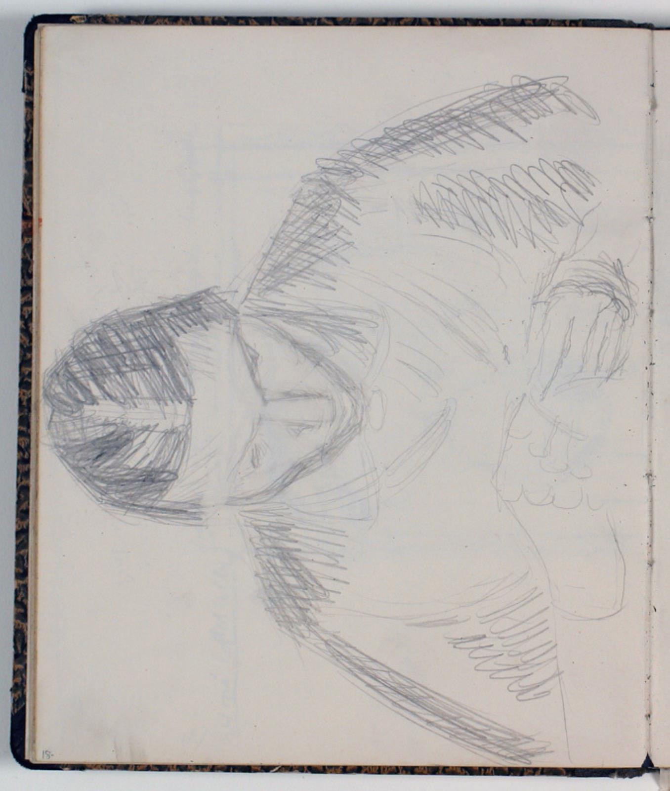Niels Larsen Stevns, Studie af kvinde