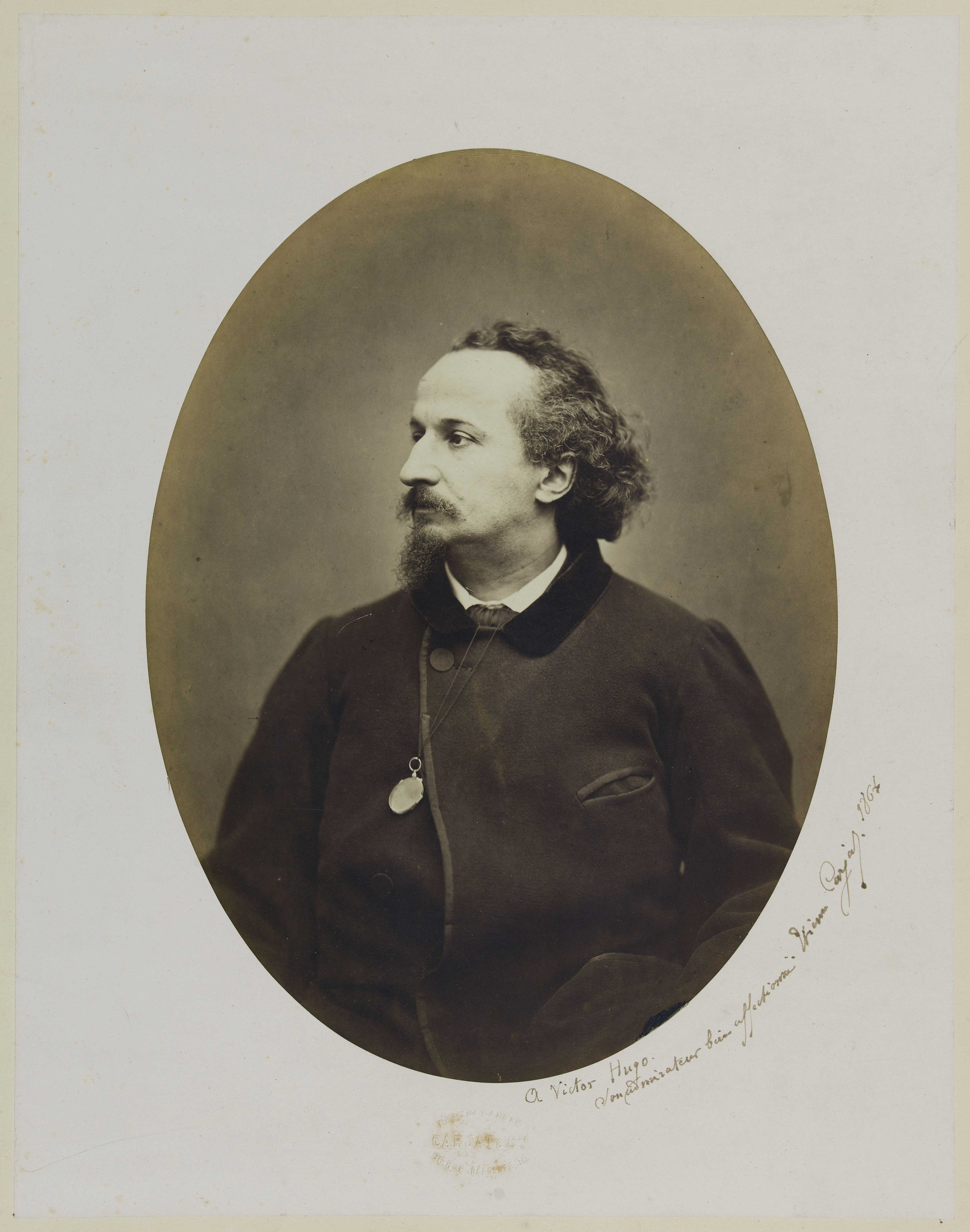 Etienne Carjat, Autoportrait d'Etienne Carjat