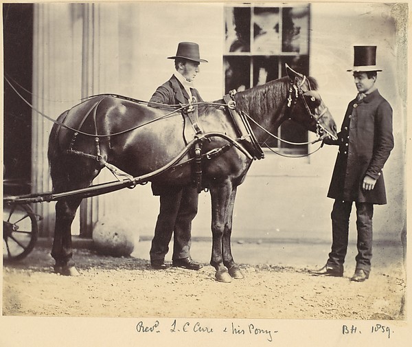 Alfred Capel Cure, Reverend L. C. Cure and His Pony