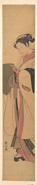 Suzuki Harunobu, A Girl as a Komuso