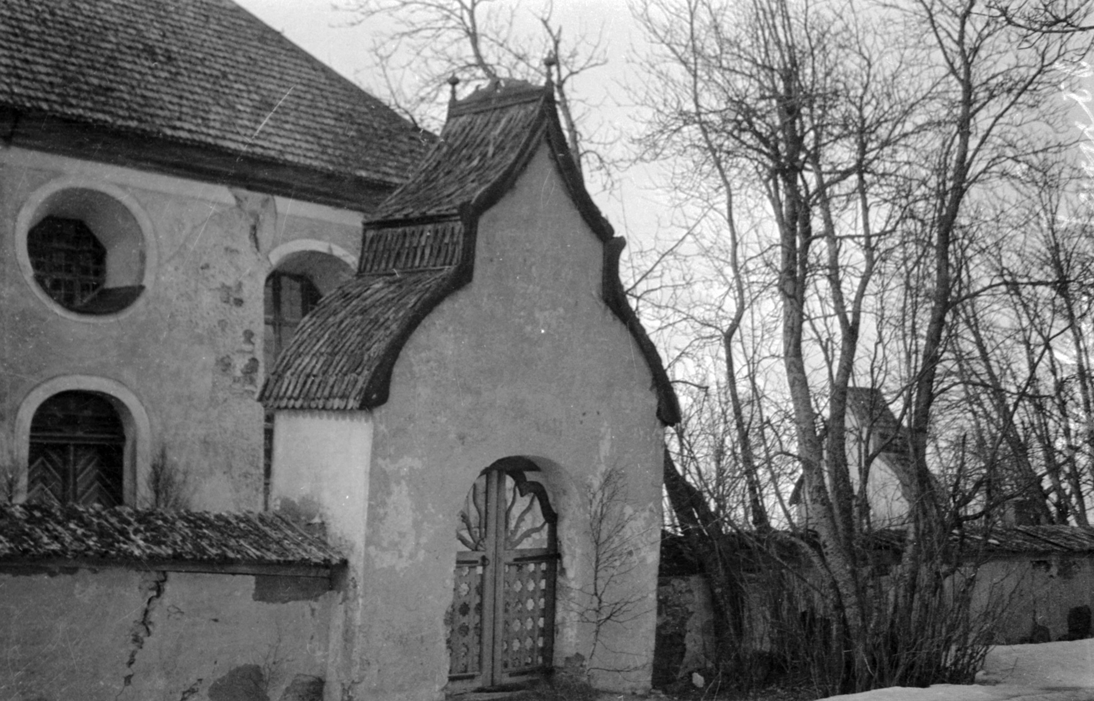 Sven Brandel, Ovikens gamla kyrka