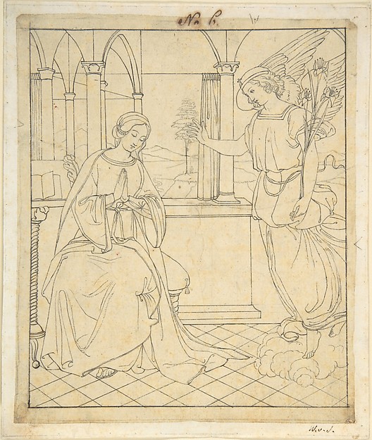 Wilhelm Schadow, The Annunciation