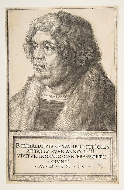Albrecht Dürer, Willibald Pirckheimer