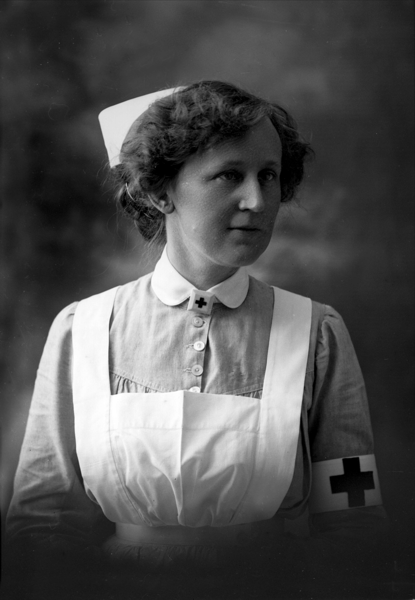 Gustav Borgen, Portrett, sykepleier. Kristine Endrerud.