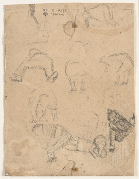 Niels Bjerre, Figurstudier