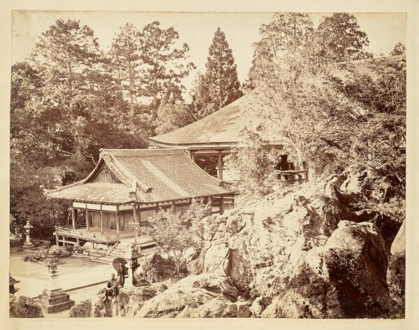 Felice Beato, [Ishiyama-dera Temple]
